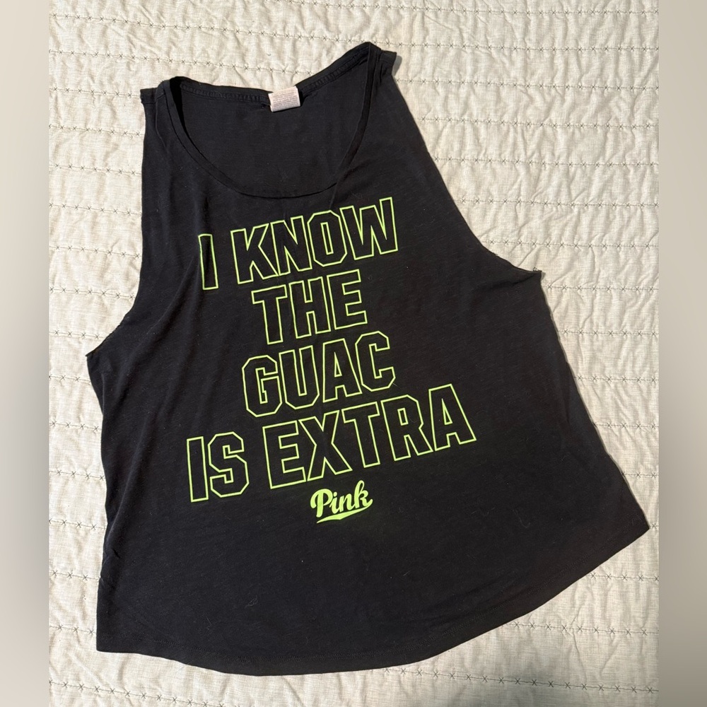 PINK Victoria's Secret Classic Black Tee